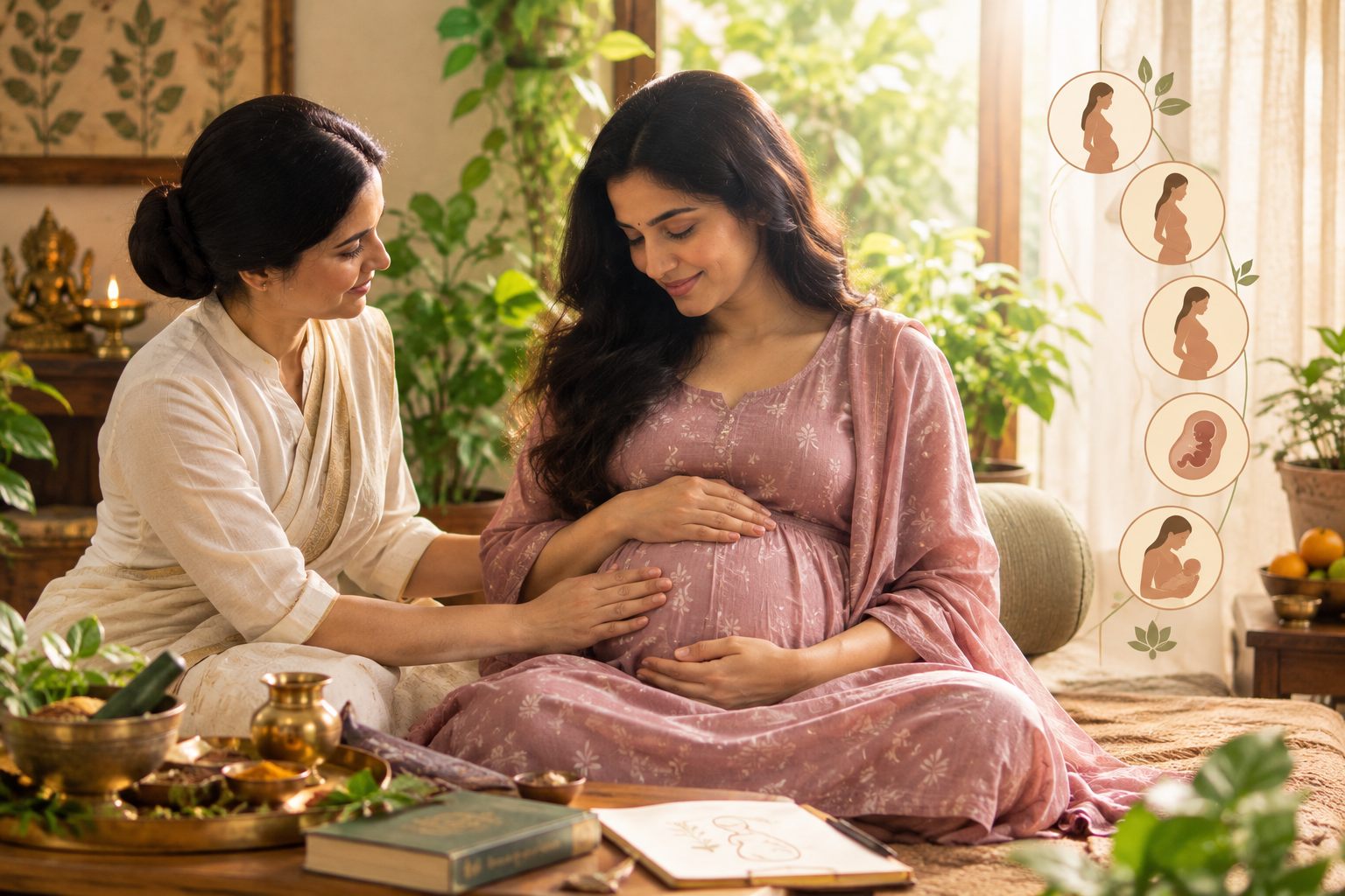 Antenatal Journey - Jeevdhaari Keraliya Ayurveda