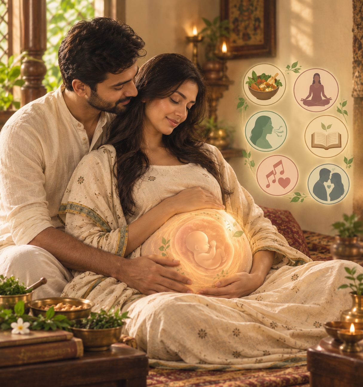 Prenatal Program - Garbhasanskar for Couples - Jeevdhaari Keraliya Ayurveda
